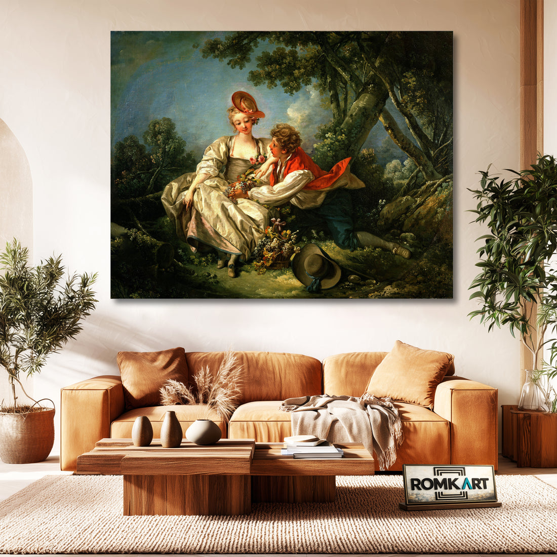Francois Boucher The Four Seasons Autumn 1755 – Reproduction