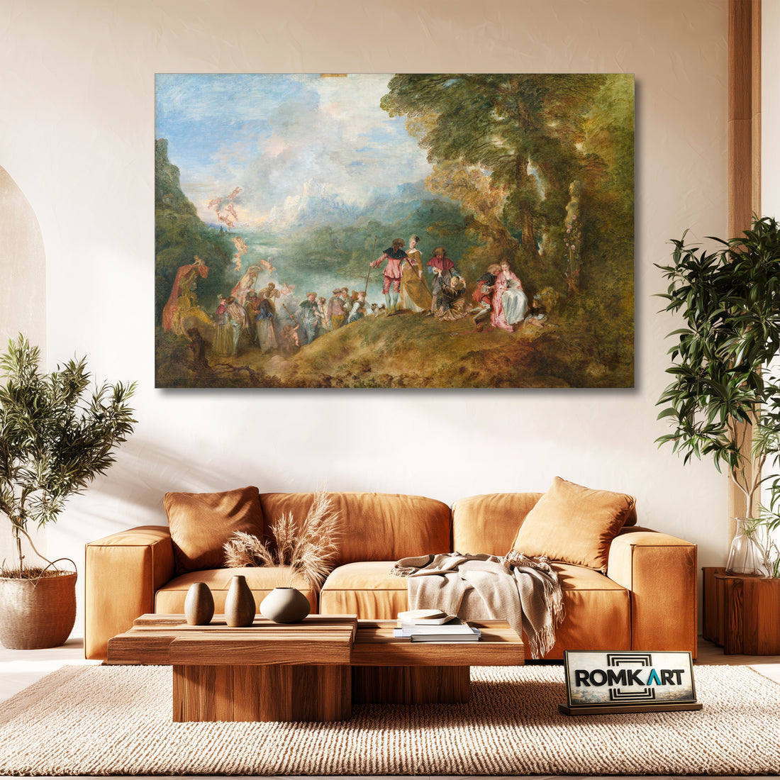 Jean-antoine Watteau The Embarkation For Cythera – Reproduction