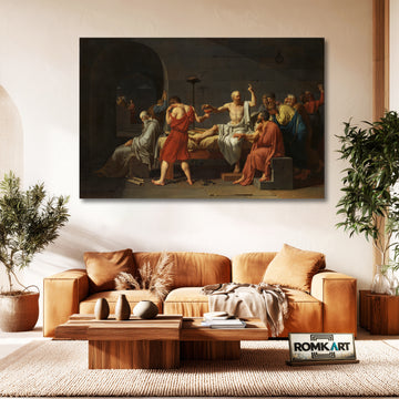 Jacques-louis David The Death Of Socrates 1787 – Reproduction