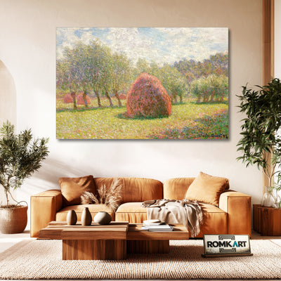 Claude Monet Meules A Giverny 1893 – Reproduction