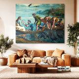 Raphael The Miraculous Draft Of Fishes 1515 Raphael Cartoons – Reproduction