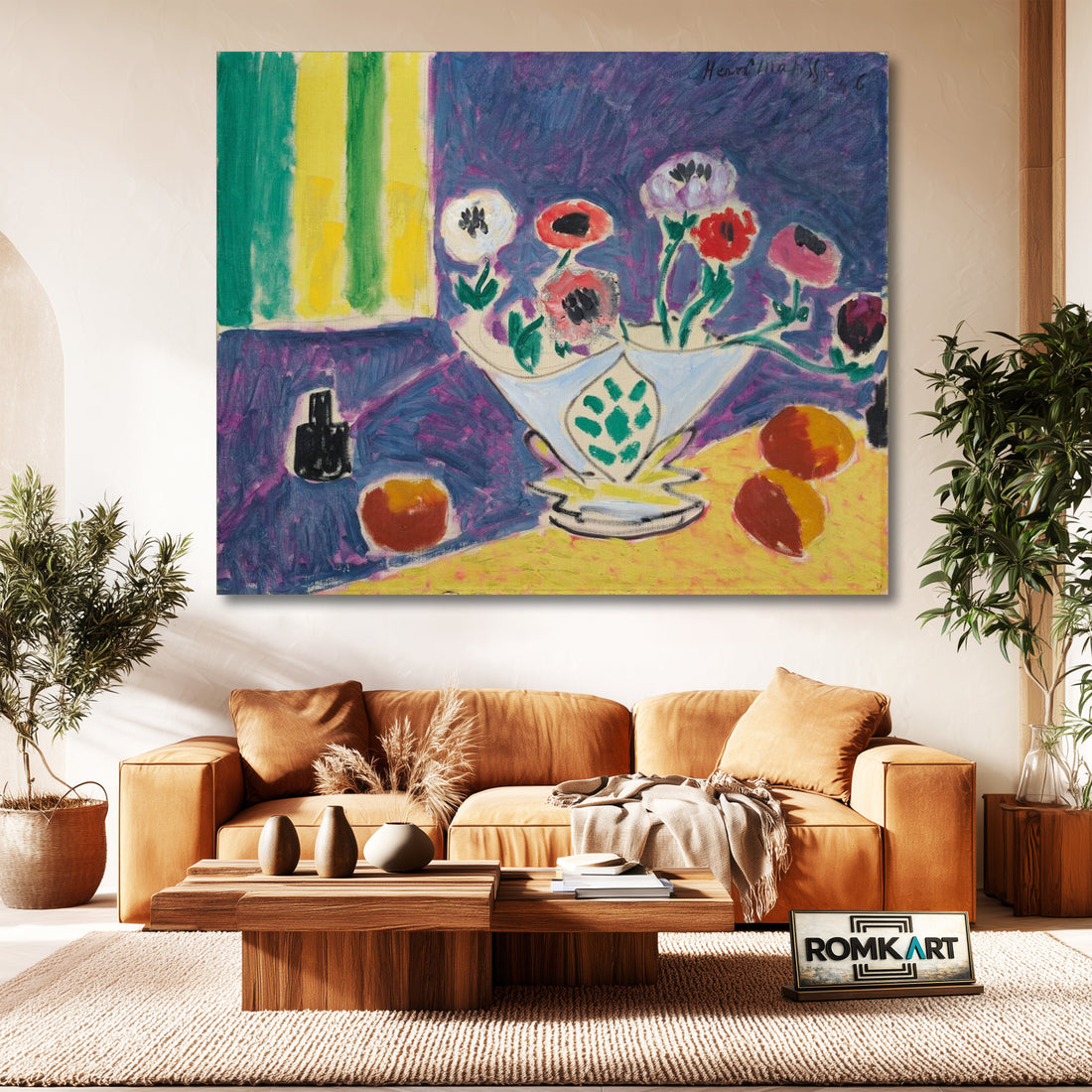 Henri Matisse Vase Danmones 1946 – Reproduction
