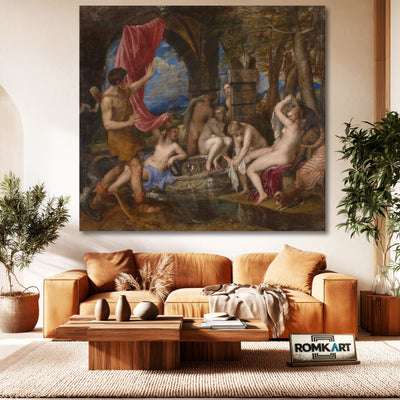 Titian Diana And Actaeon 1559 – Reproduction