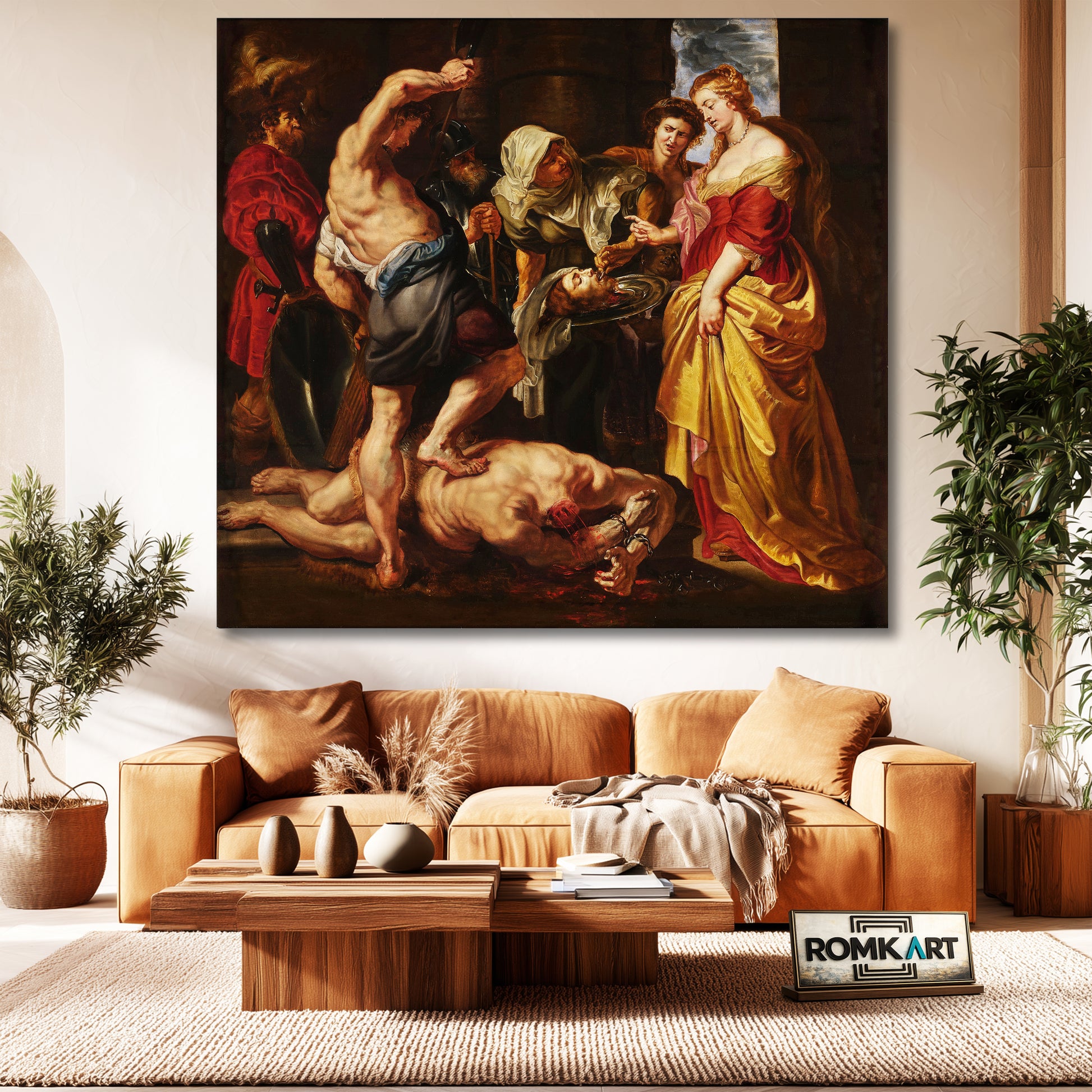 Peter Paul Rubens Salome Presented With The Head Of Saint John The Baptist 1609 – Reproduction