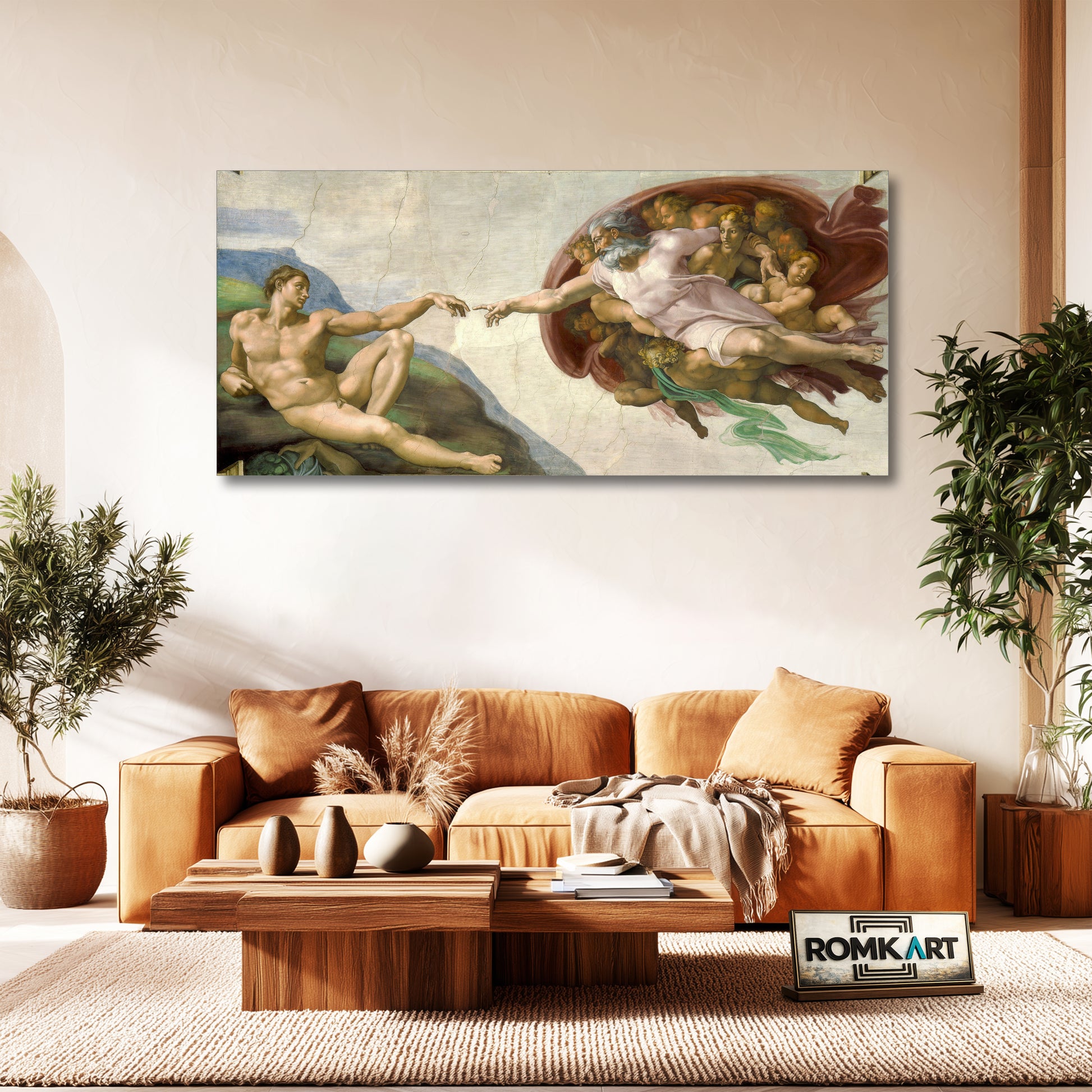 Michelangelo The Creation Of Adam 1508-1512 – Reproduction