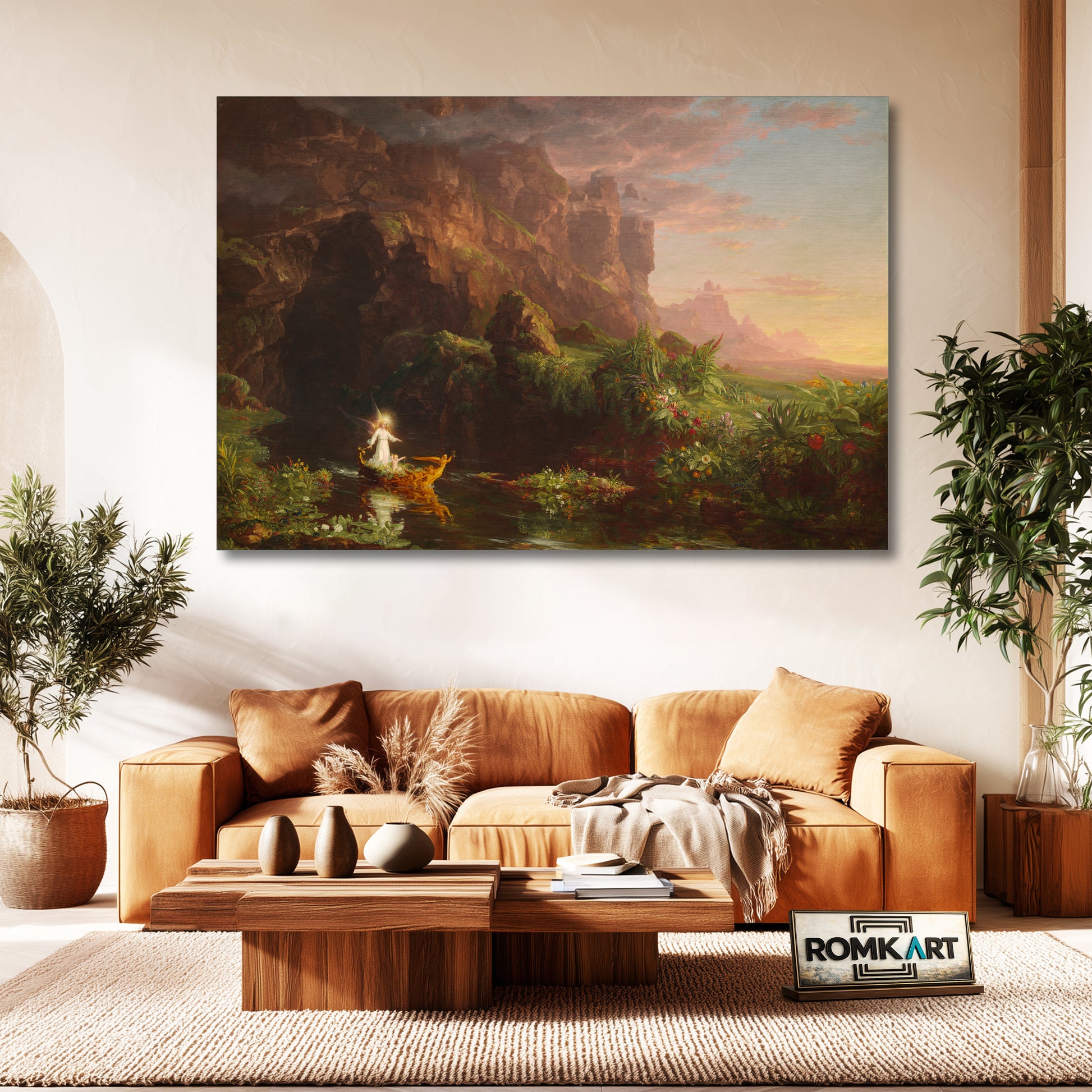 Thomas Cole The Voyage Of Life Childhood 1842 – Reproduction