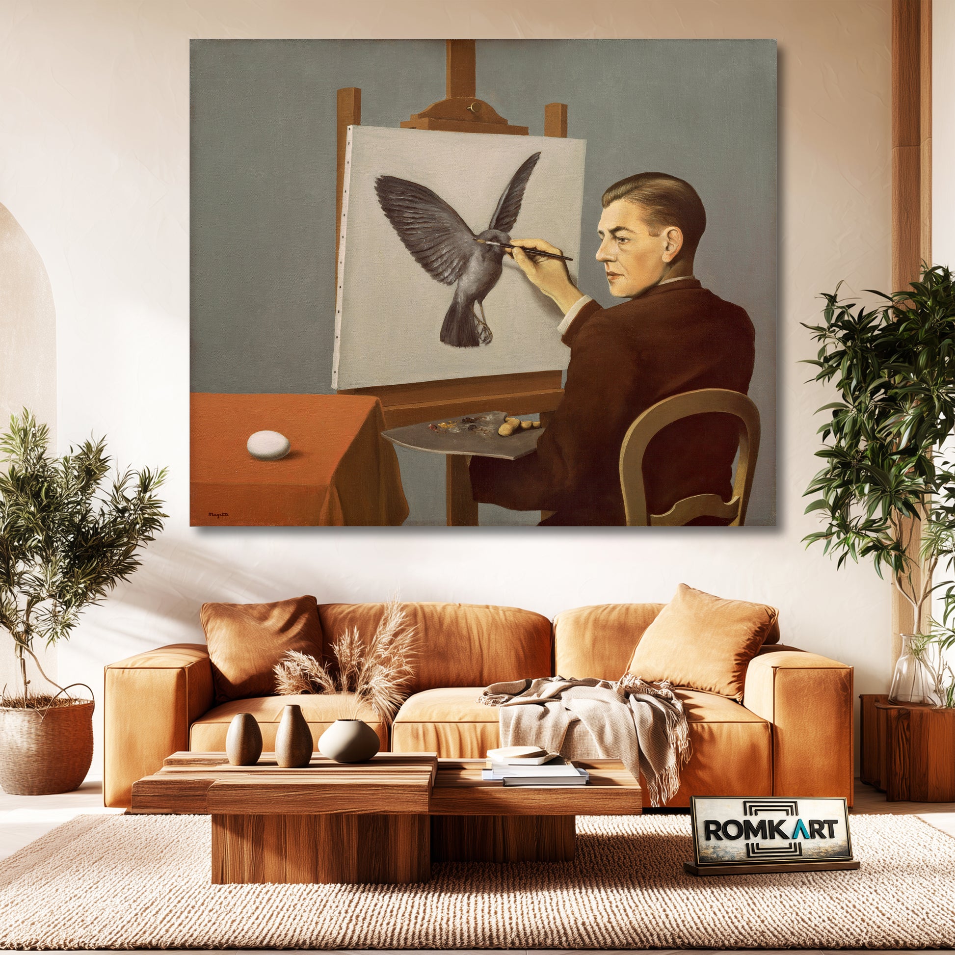 Rene Magritte Clairvoyance 1936 – Reproduction
