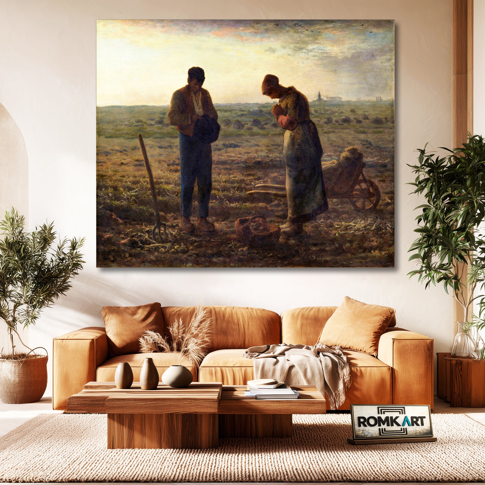 Jean-francois Millet The Angelus 1857-59 – Reproduction