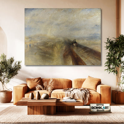 William Turner Rain Steam And Speed The Great Western Railway 1844 – Reproduction