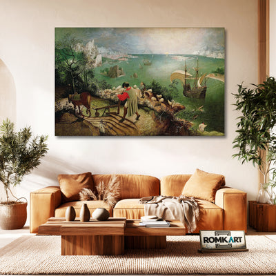 Pieter Bruegel The Elder Landscape With The Fall Of Icarus 1560 – Reproduction