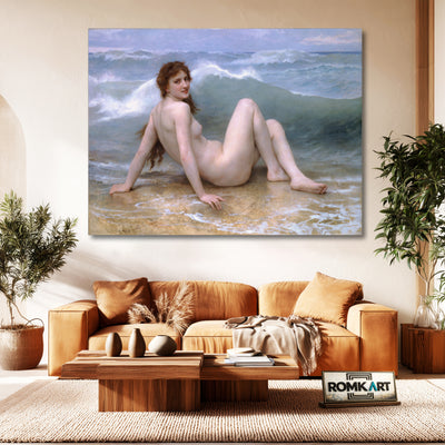 William Adolphe Bouguereau The Wave 1896 – Reproduction