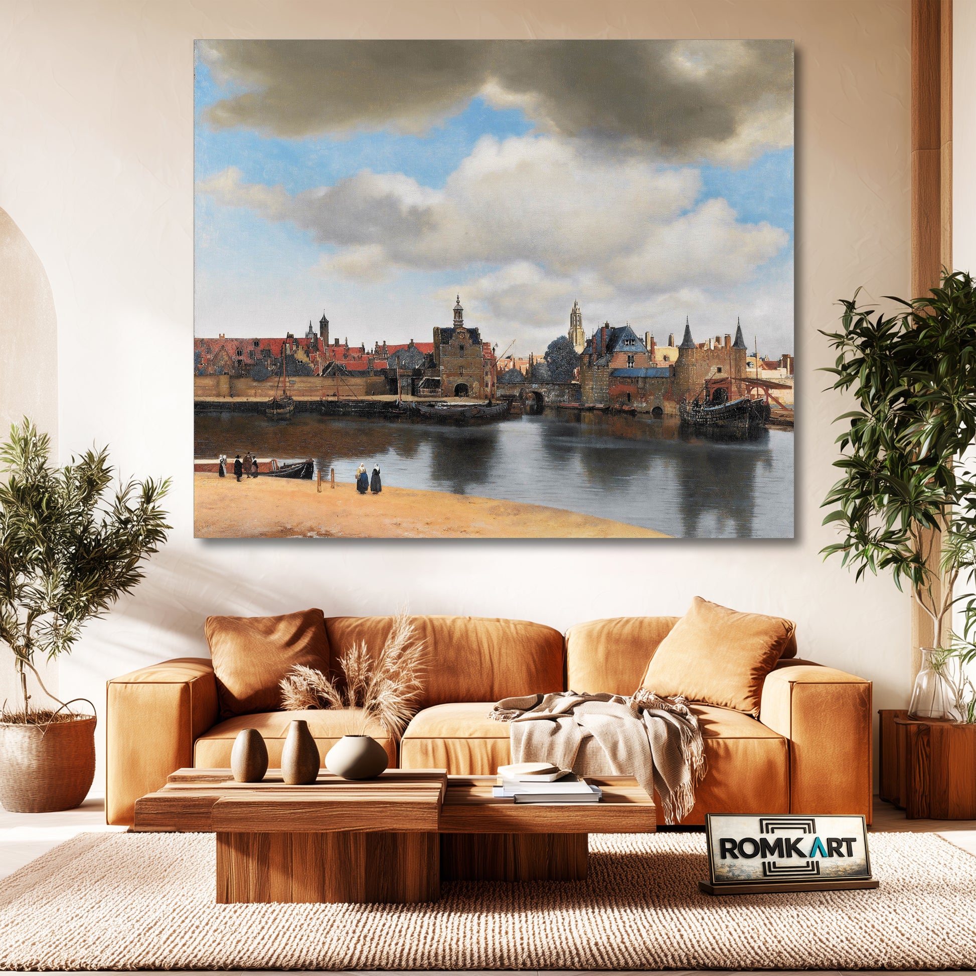 Johannes Vermeer View Of Delft – Reproduction