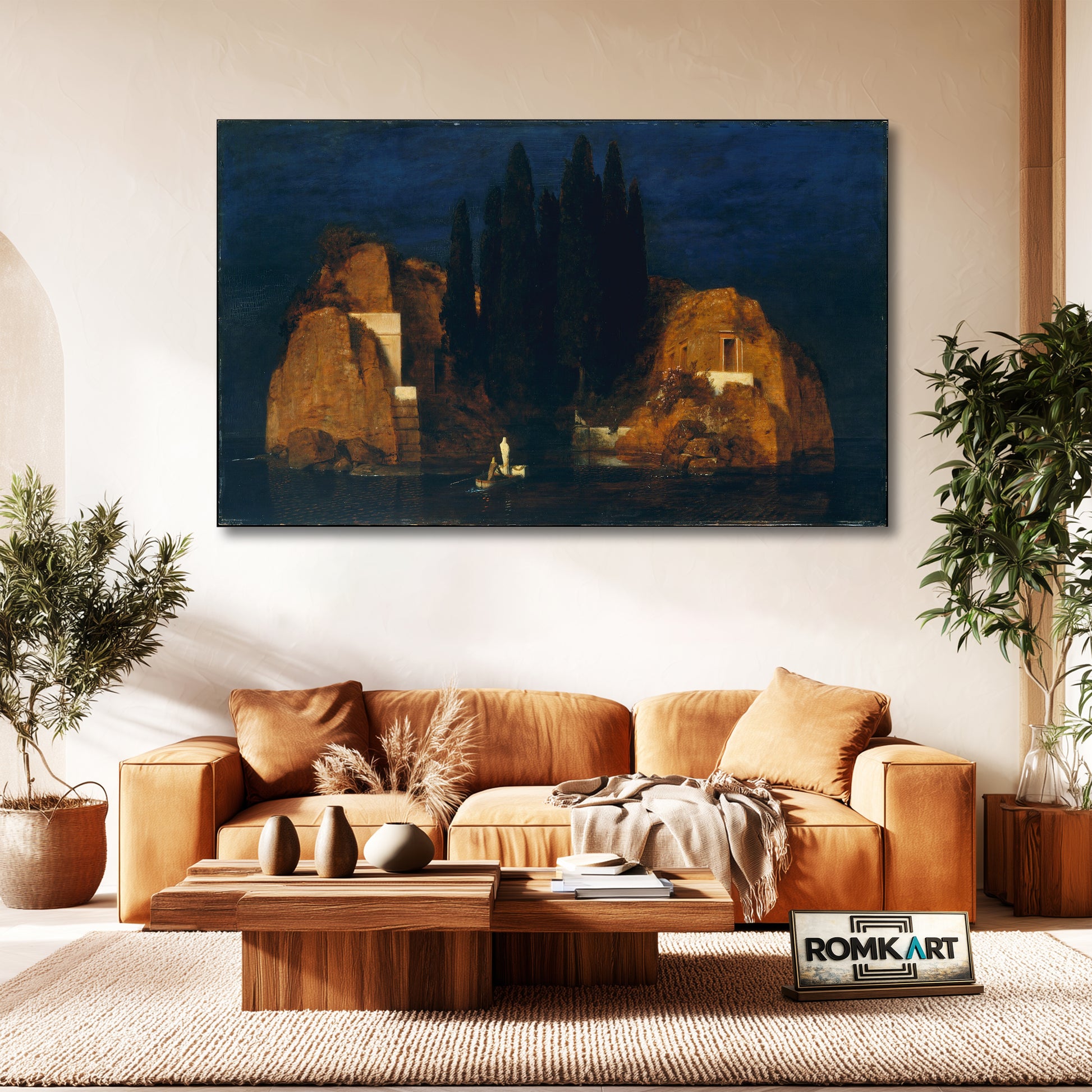 Arnold Bocklin Isle Of The Dead New York Version 1880 – Reproduction