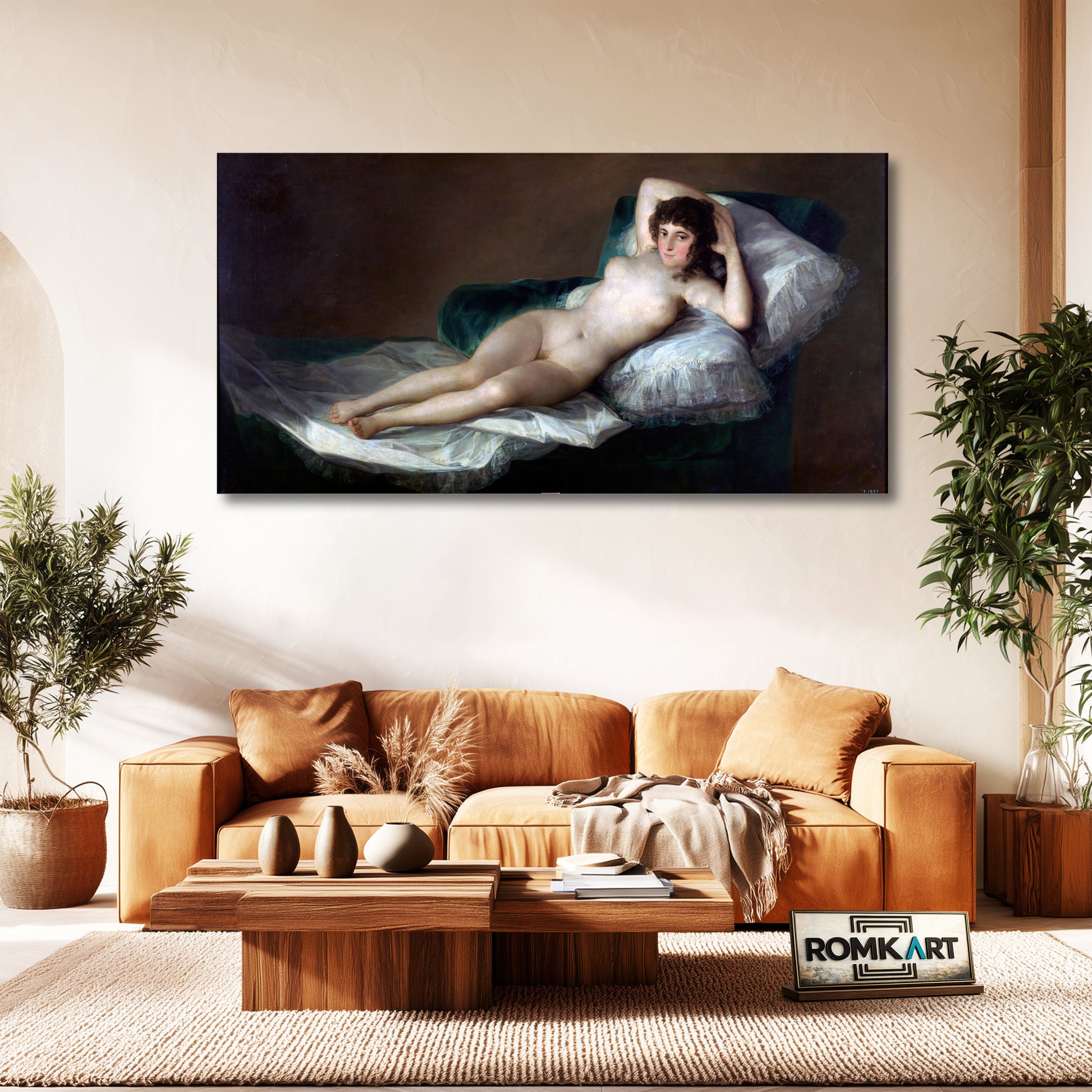 Francisco Goya The Naked Maja 1797-1800 – Reproduction