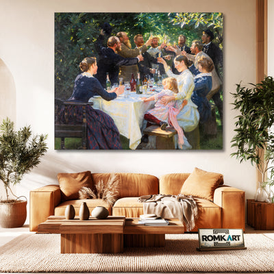 Peder Severin Kroyer Hip Hip Hurra – Reproduction