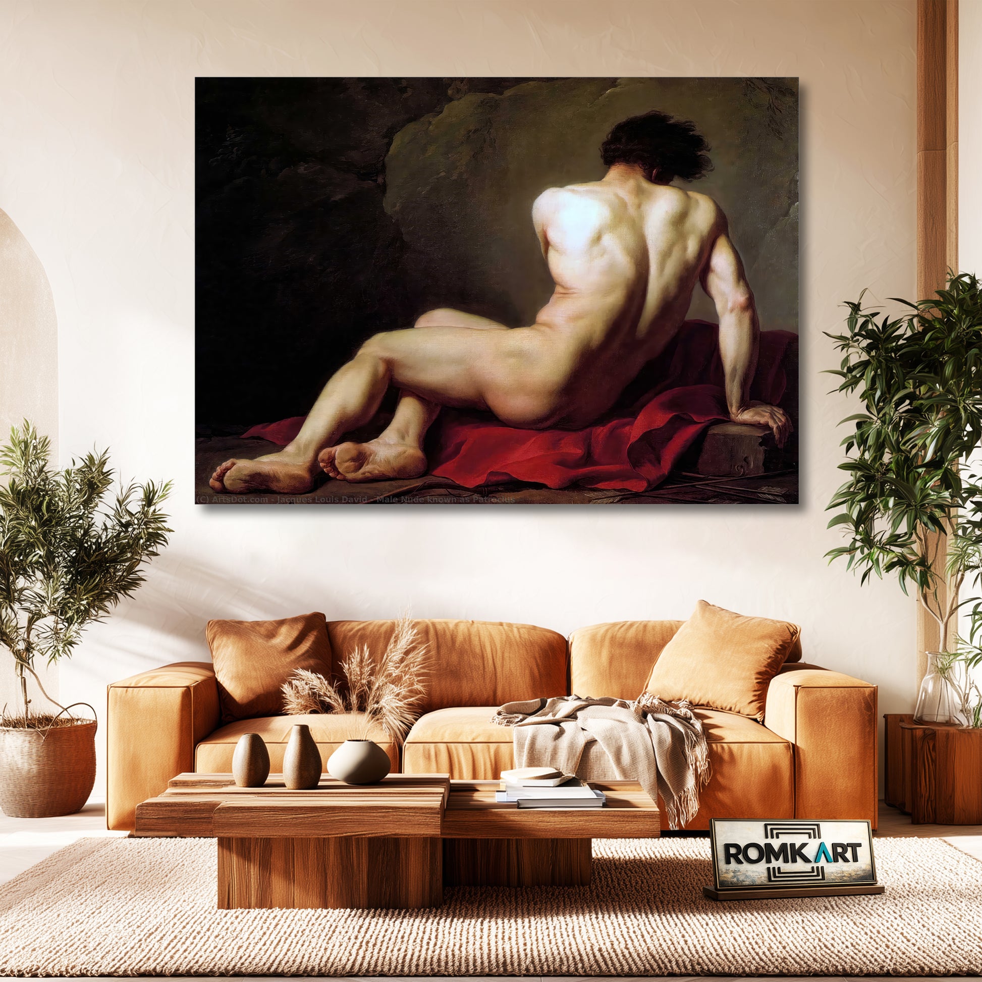 Jacques-louis David Patroclus 1780 – Reproduction