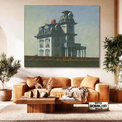Edward Hopper House By The Railroad 1925 – Reproduction