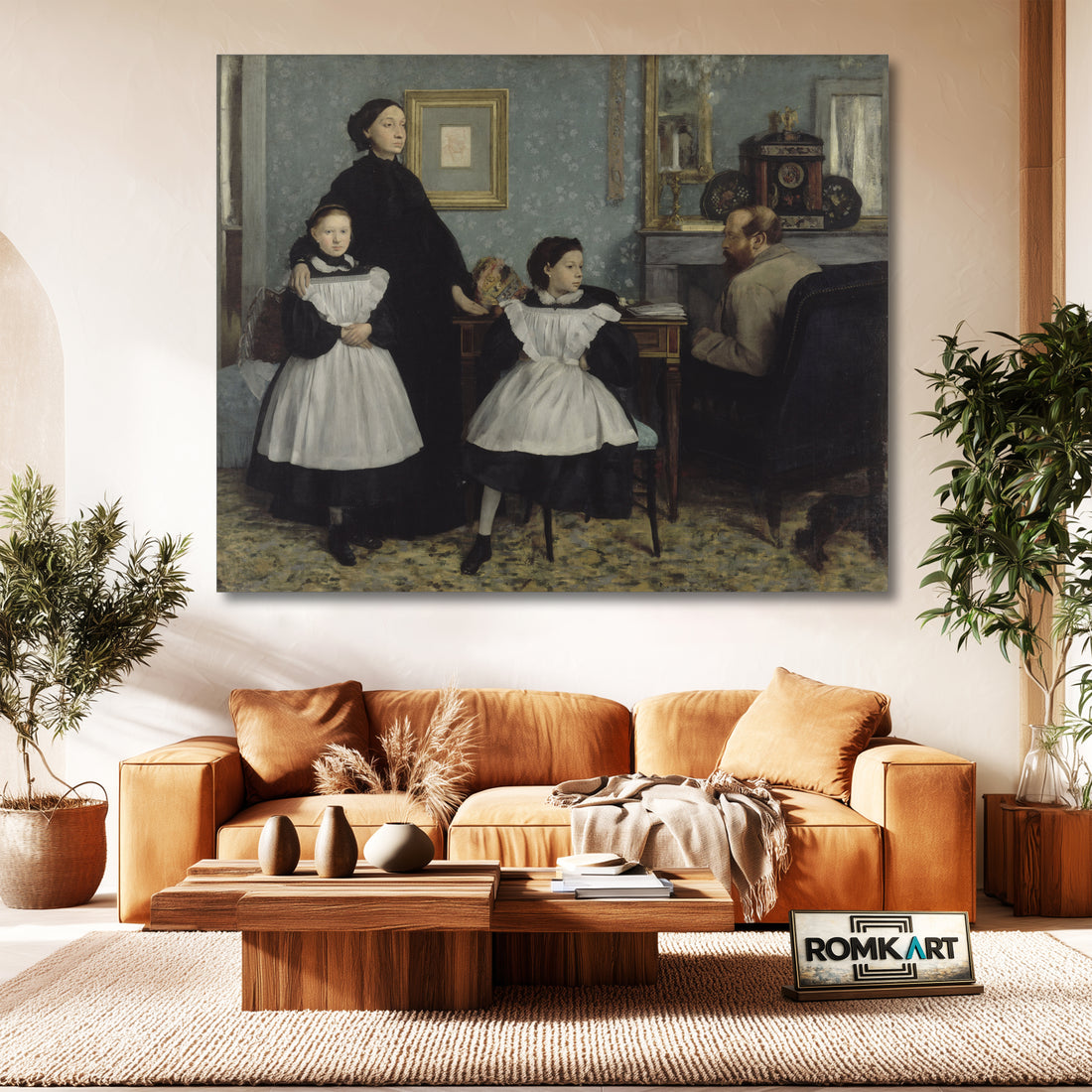 Edgar Degas The Bellelli Family 1858 – Reproduction