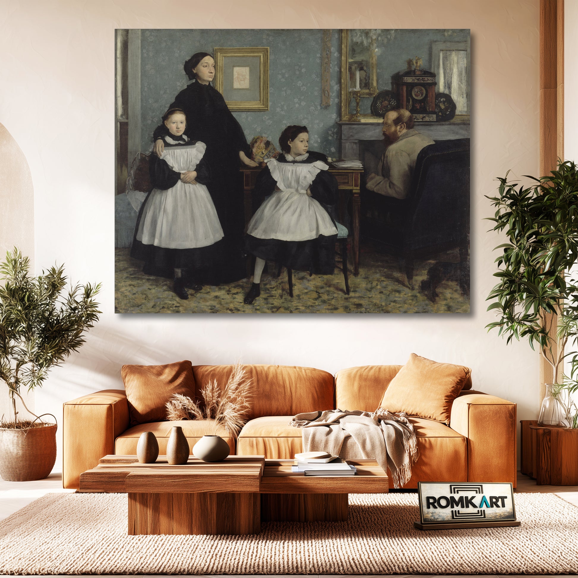 Edgar Degas The Bellelli Family 1858 – Reproduction
