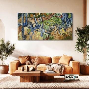 Vincent Van Gogh Tree Root 1890 – Reproduction