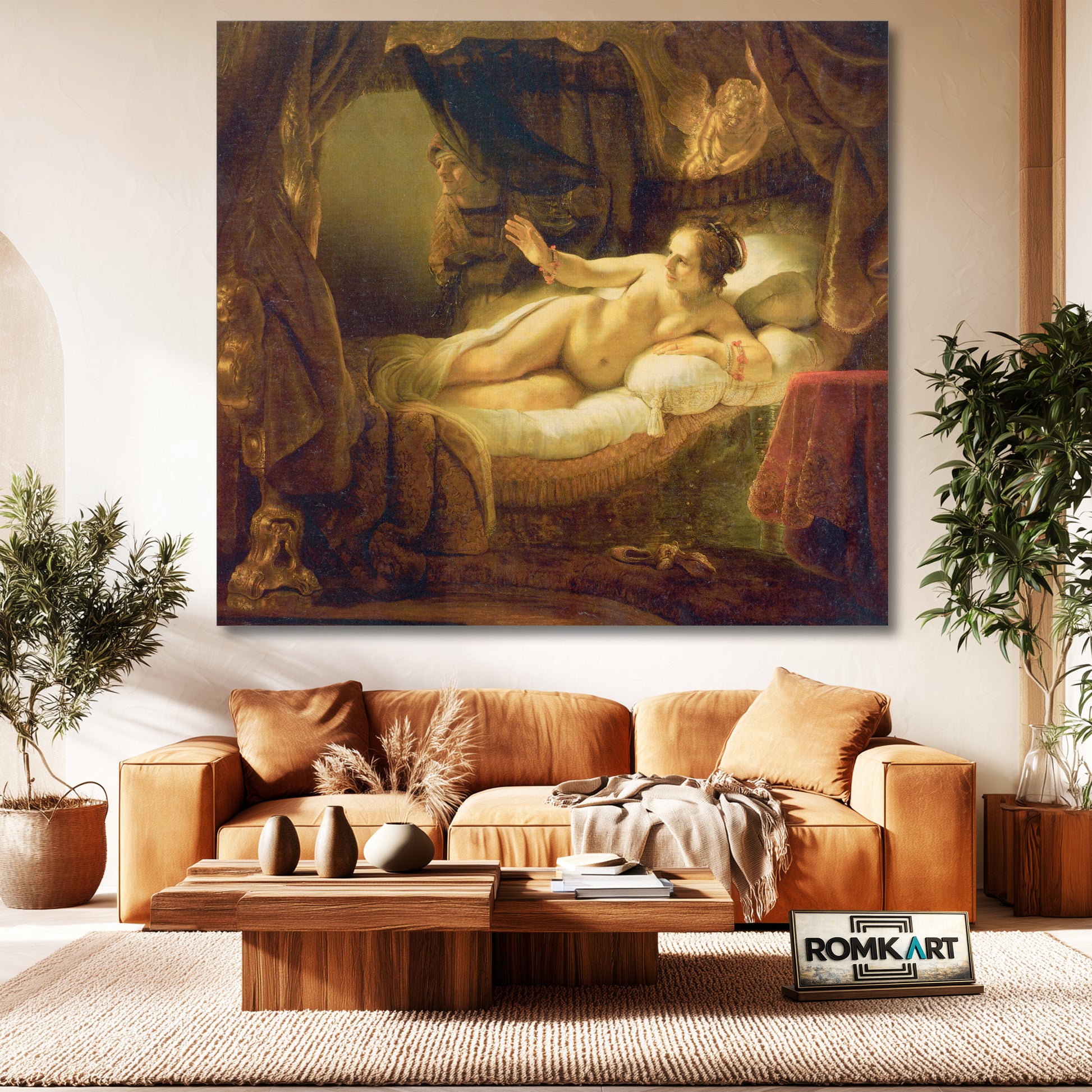 Rembrandt Danae 1636 – Reproduction