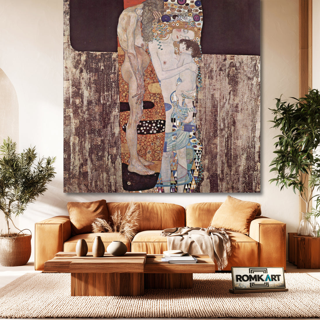 Gustav Klimt The Three Ages Of Woman 1905 – Reproduction