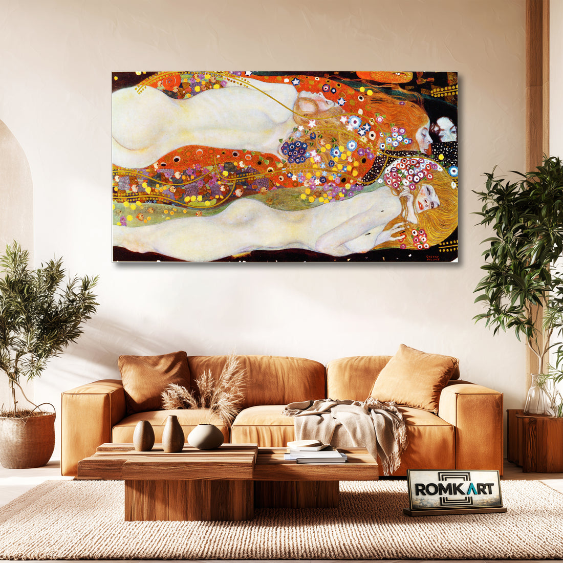 Gustav Klimt Water Serpents II – Reproduction