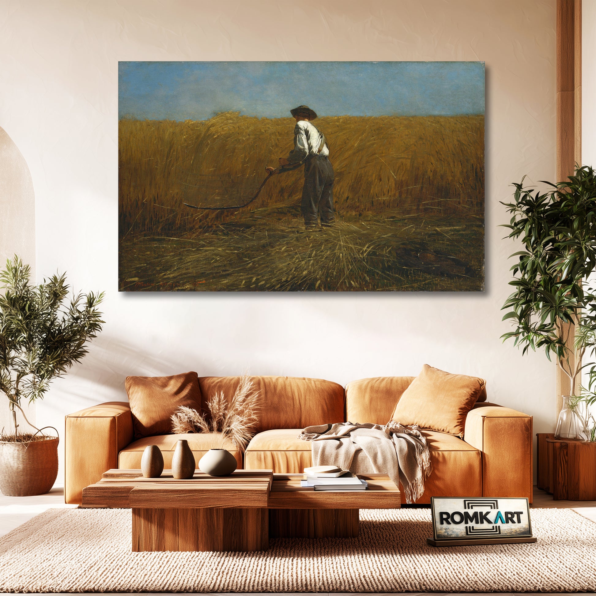 Winslow Homer The Veteran In A New Field 1865 – Reproduction
