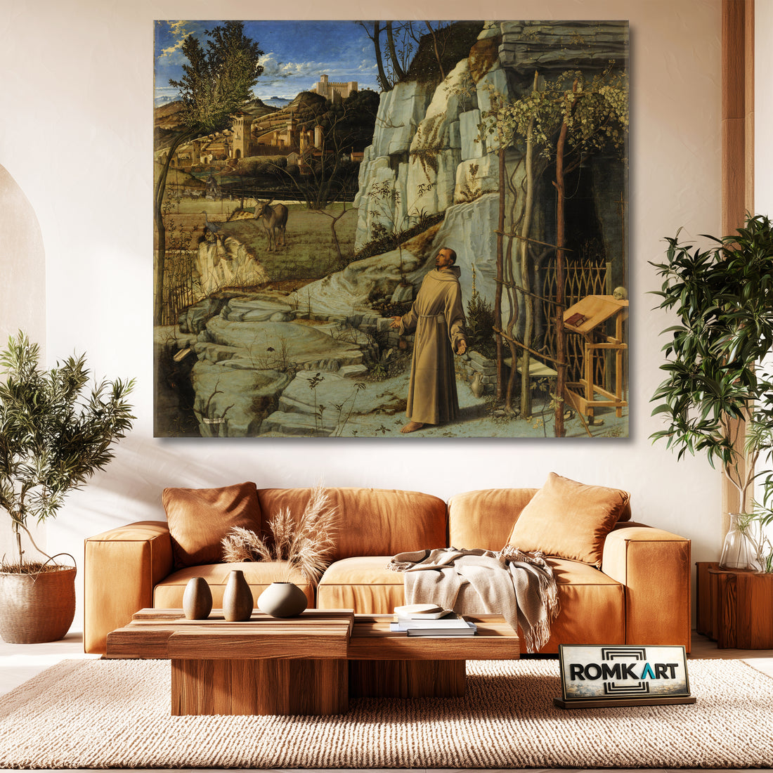 Giovanni Bellini Saint Francis In The Desert 1475-1478 – Reproduction