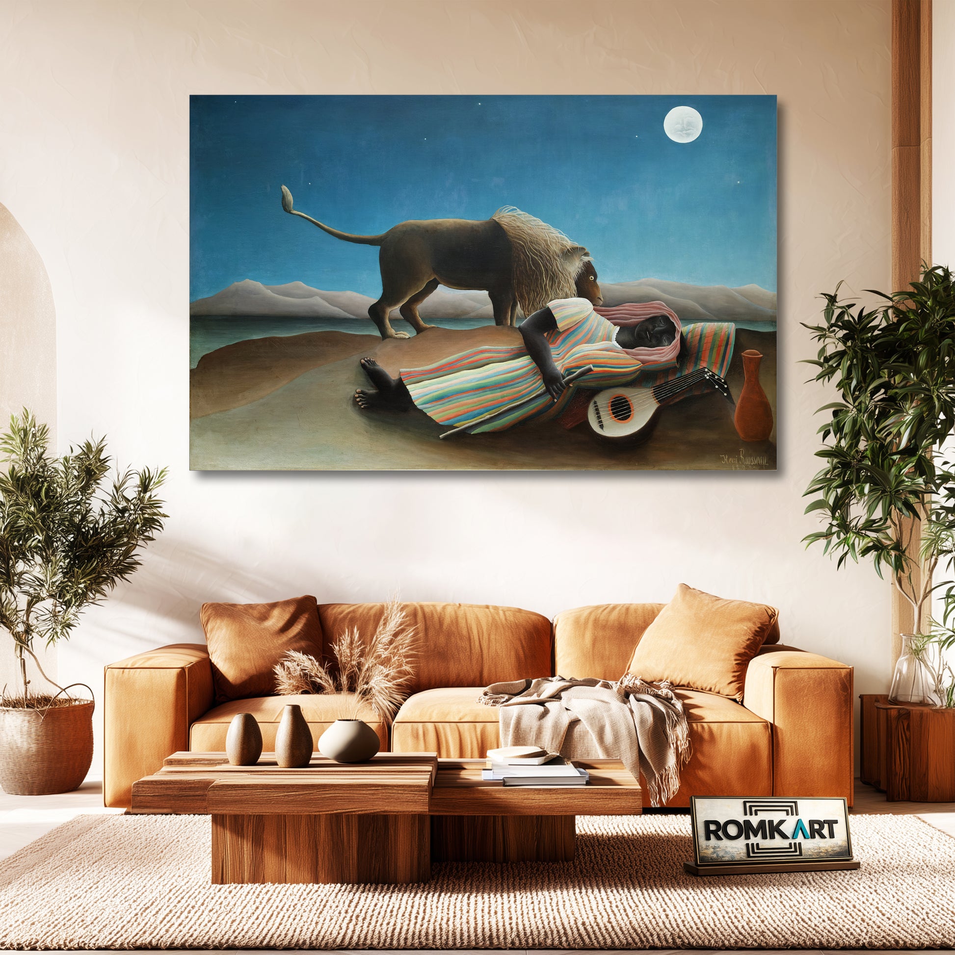 Henri Rousseau The Sleeping Gypsy – Reproduction