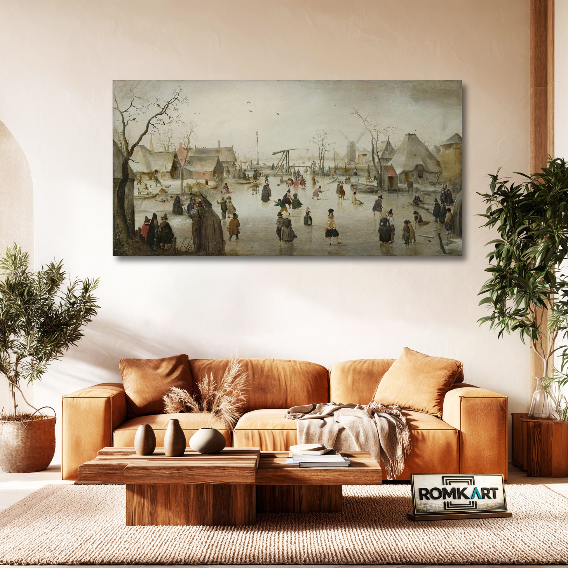 Hendrick Avercamp The Pleasures of Winter 1610 – Reproduction