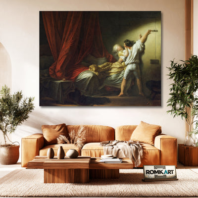 Jean-honor Fragonard The Lock 1776 – Reproduction
