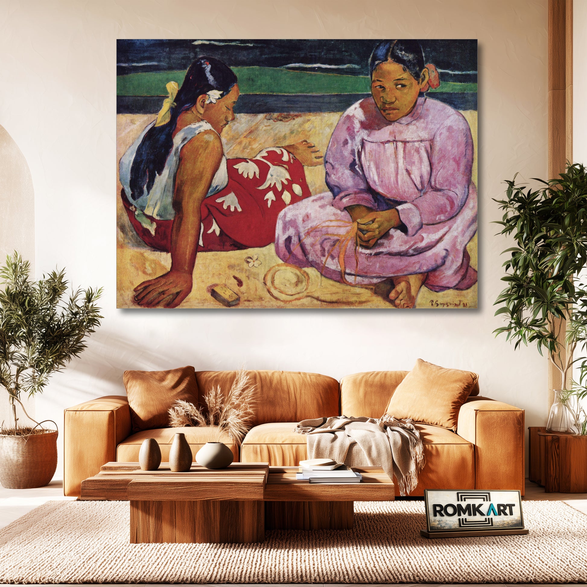 Paul Gauguin Tahitian Women On The Beach 1891 – Reproduction