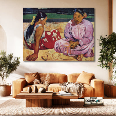 Paul Gauguin Tahitian Women On The Beach 1891 – Reproduction
