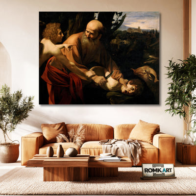 Caravaggio Sacrifice Of Isaac 1603-1604 – Reproduction
