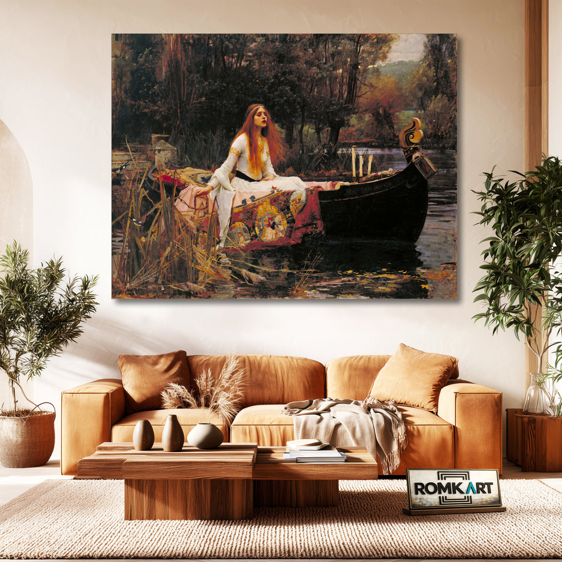 John William Waterhouse The Lady Of Shalott 1888 – Reproduction