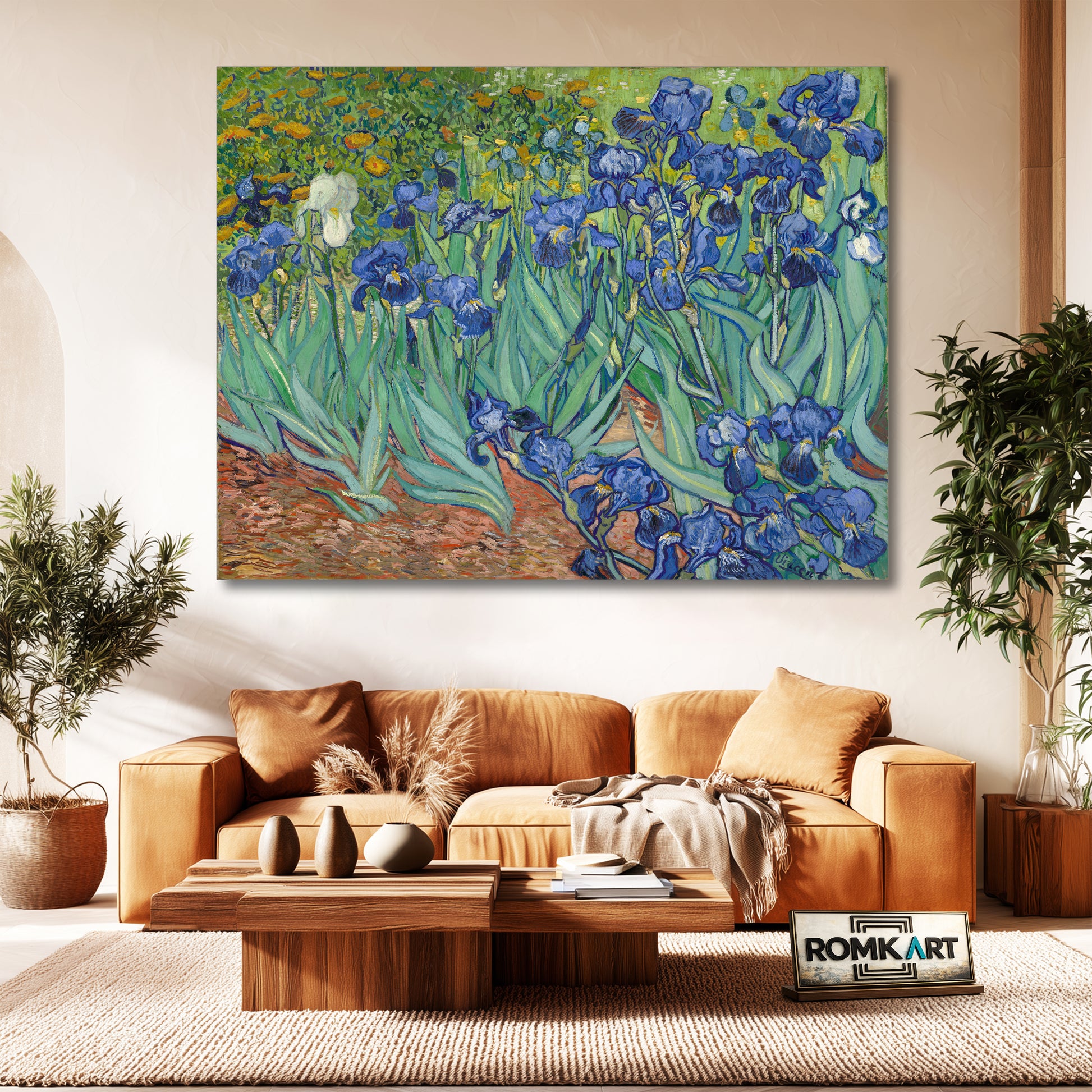 Vincent Van Gogh Irises 1889 – Reproduction