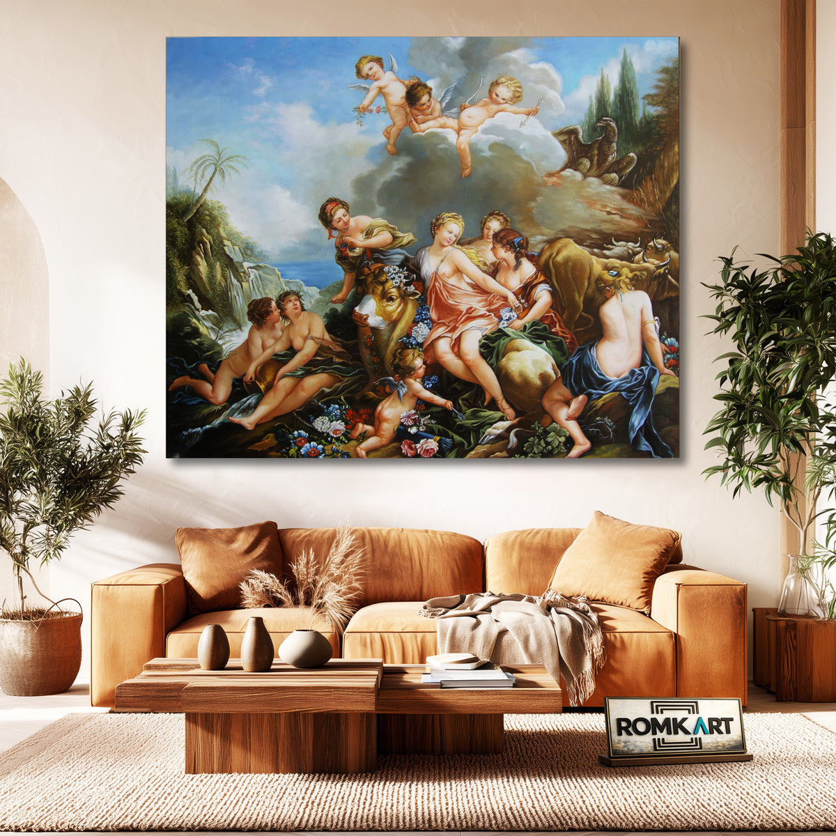 Francois Boucher The Rape Of Europa – Reproduction