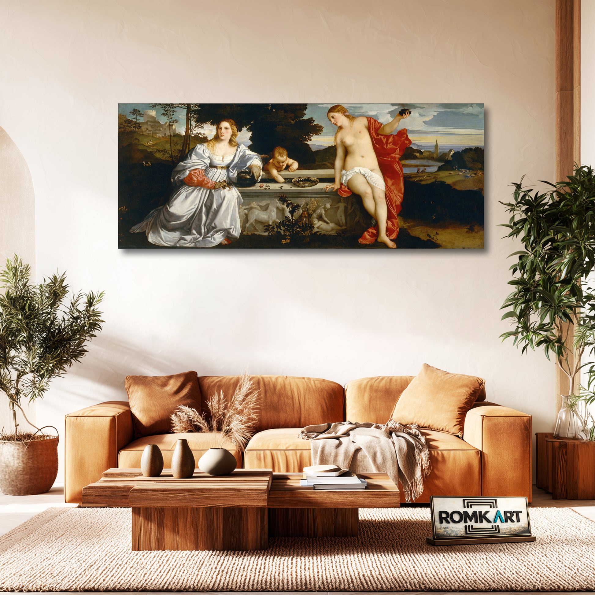 Titian Sacred And Profane Love 1514 – Reproduction