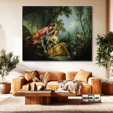 Francois Boucher The Four Seasons Spring 1755 – Reproduction