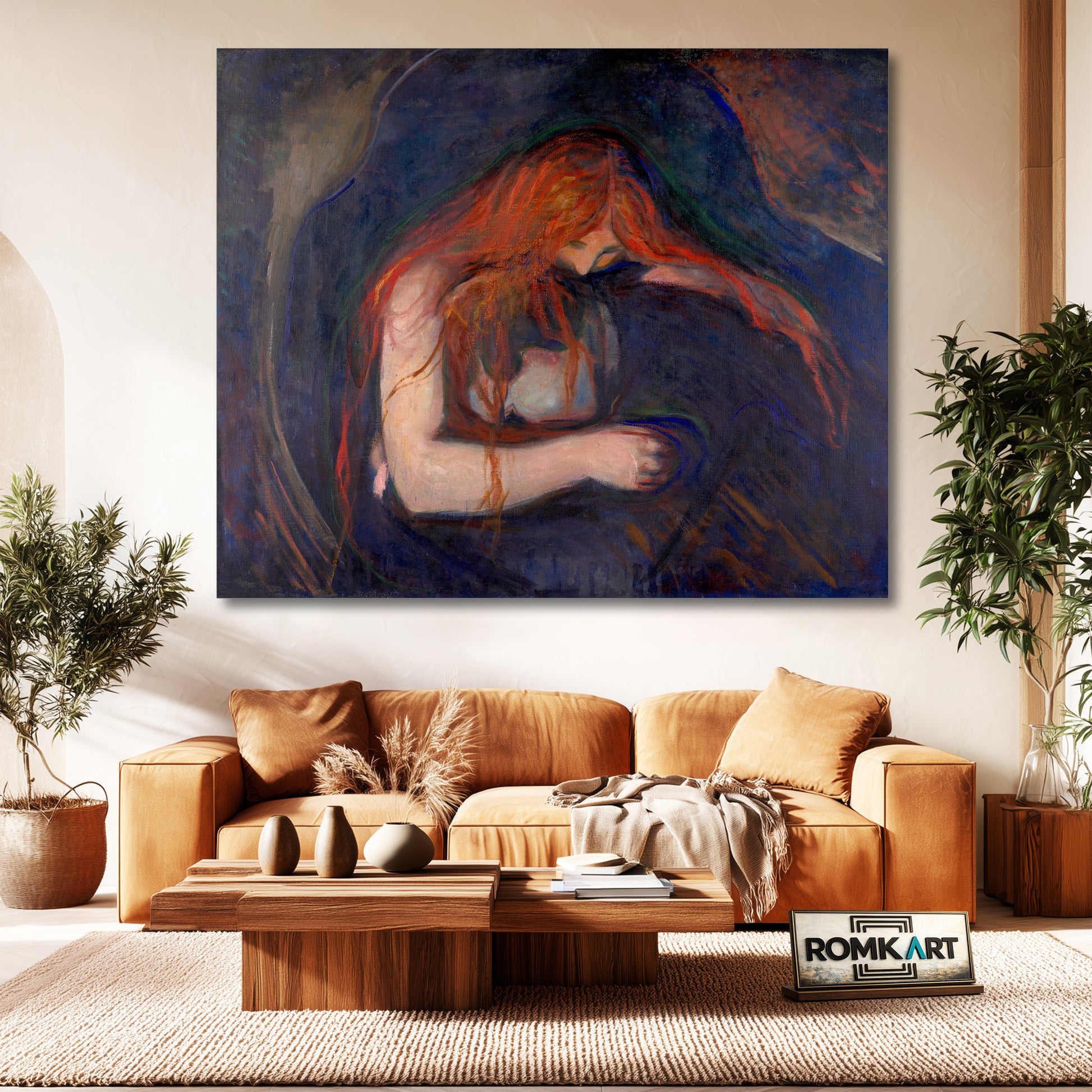 Edvard Munch Love And Pain 1893 – Reproduction