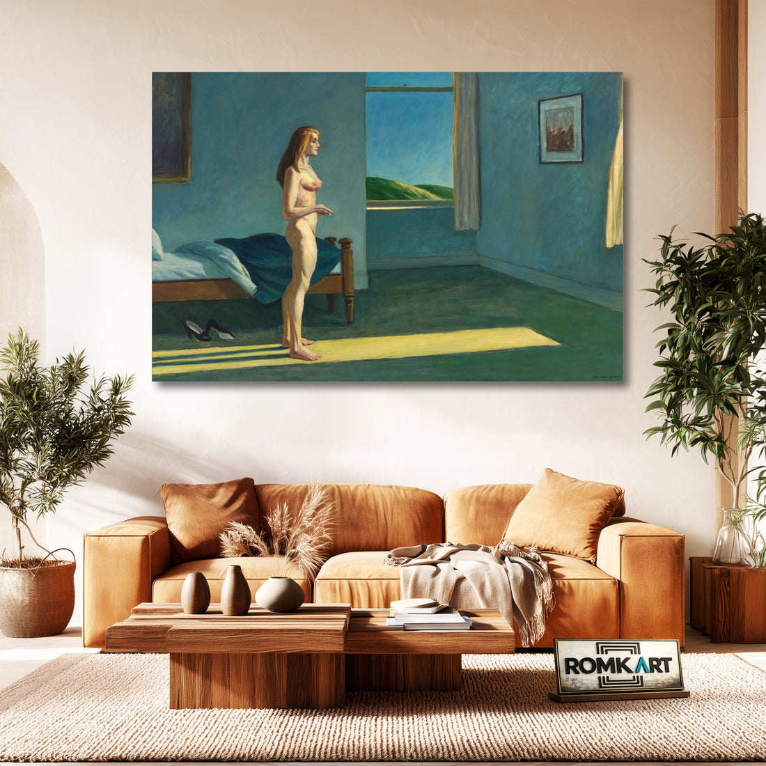Edward Hopper A Woman In The Sun 1961 – Reproduction