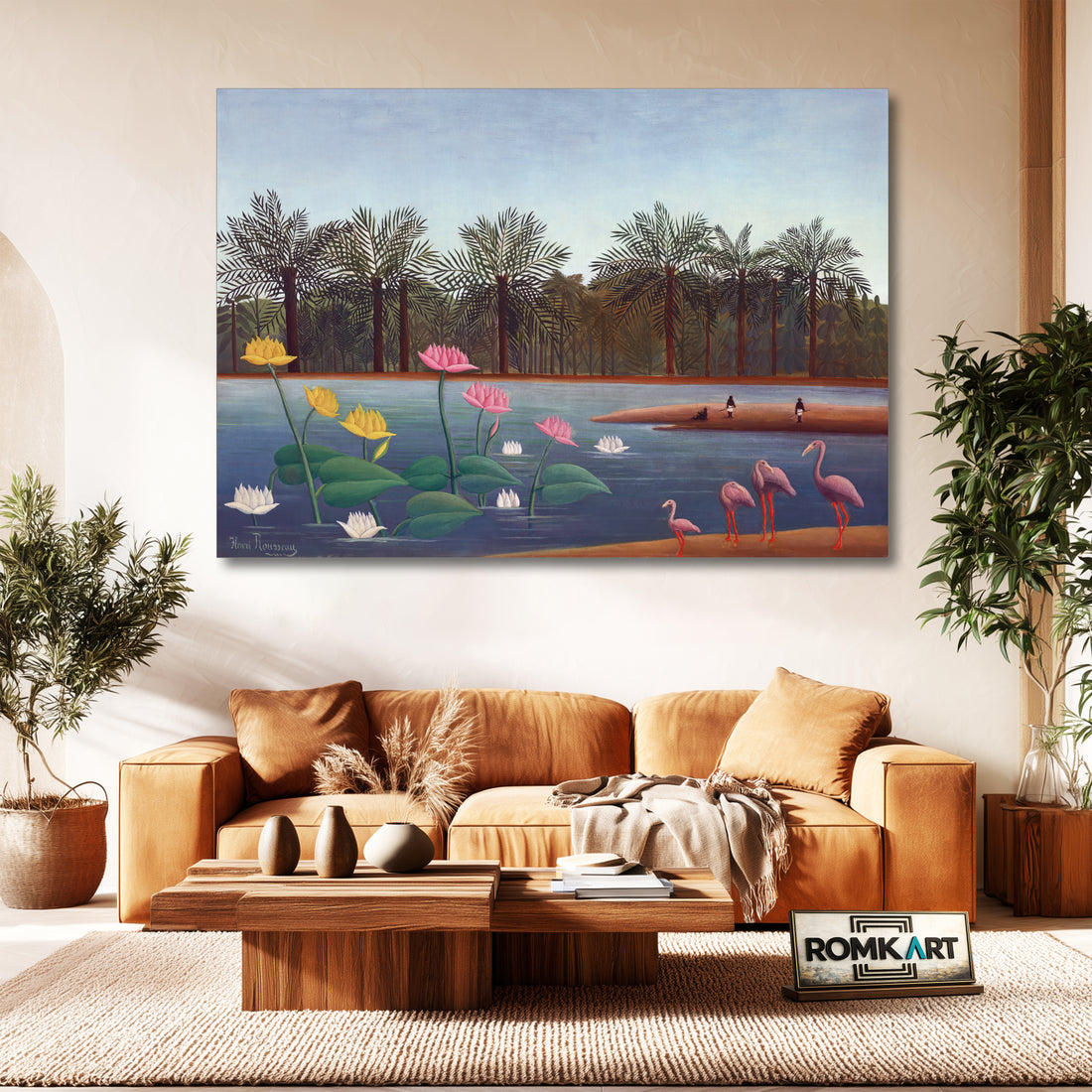 Henri Rousseau Flamingos 1907 – Reproduction