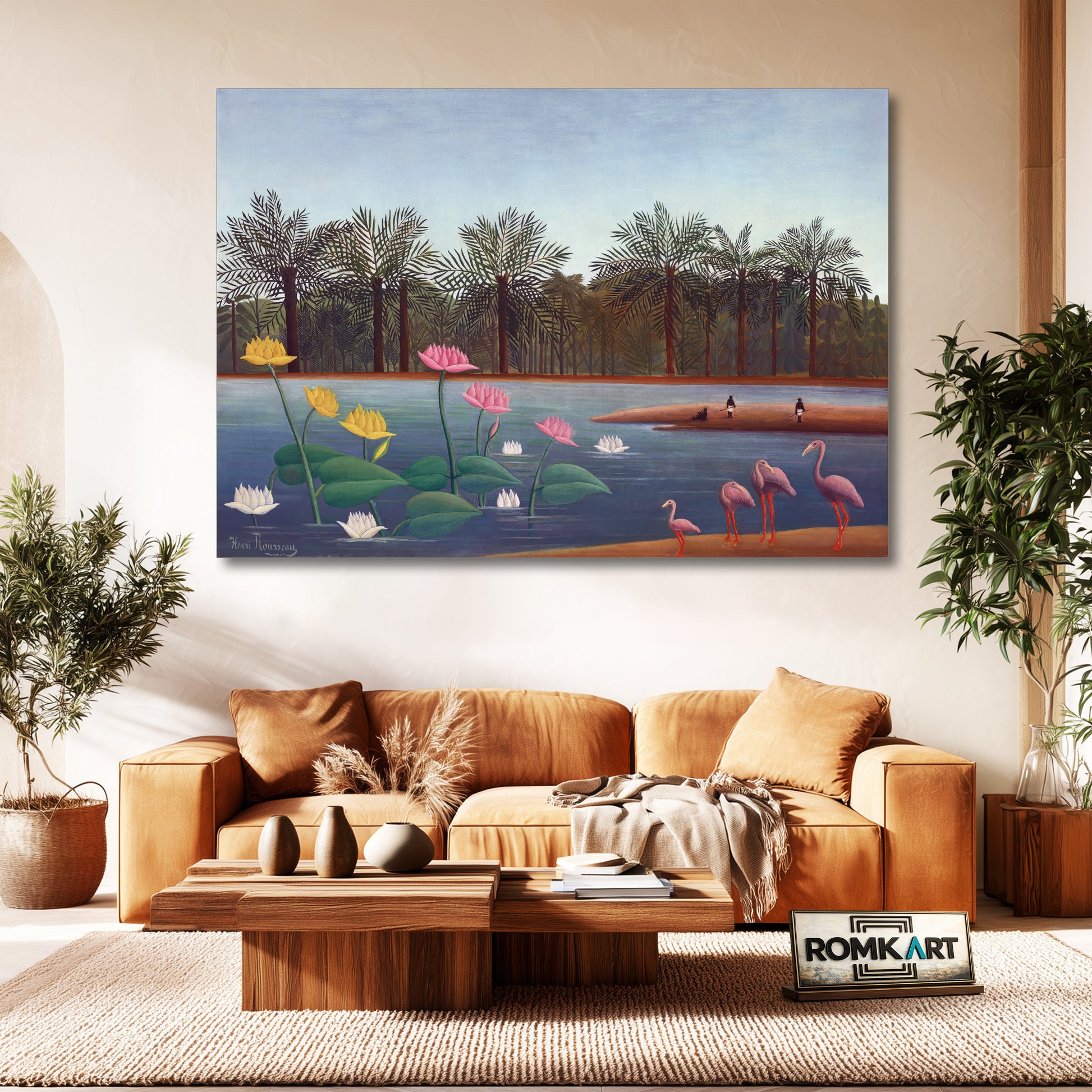 Henri Rousseau Flamingos 1907 – Reproduction