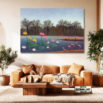 Henri Rousseau Flamingos 1907 – Reproduction