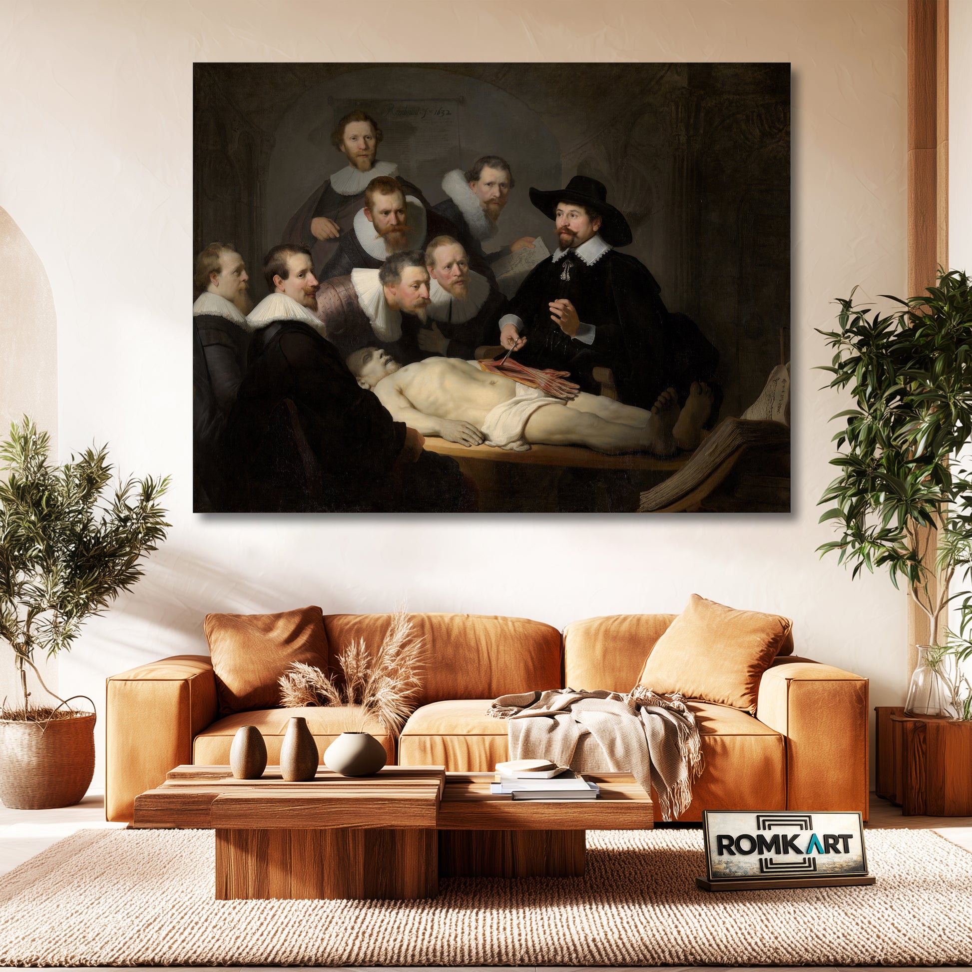Rembrandt The Anatomy Lesson Of Dr Nicolaes Tulp 1632 – Reproduction