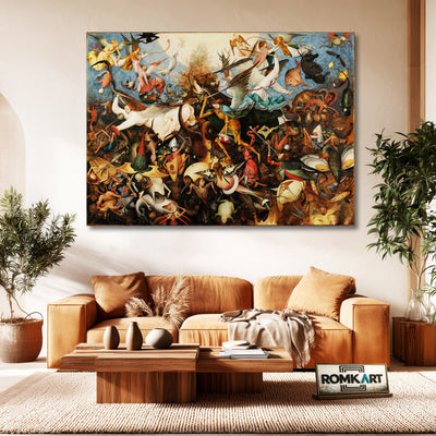 Pieter Bruegel The Elder The Fall Of The Rebel Angel 1562 – Reproduction