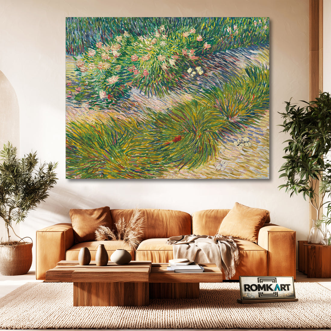 Vincent Van Gogh Coin De Jardin Avec Papillons 1887 – Reproduction