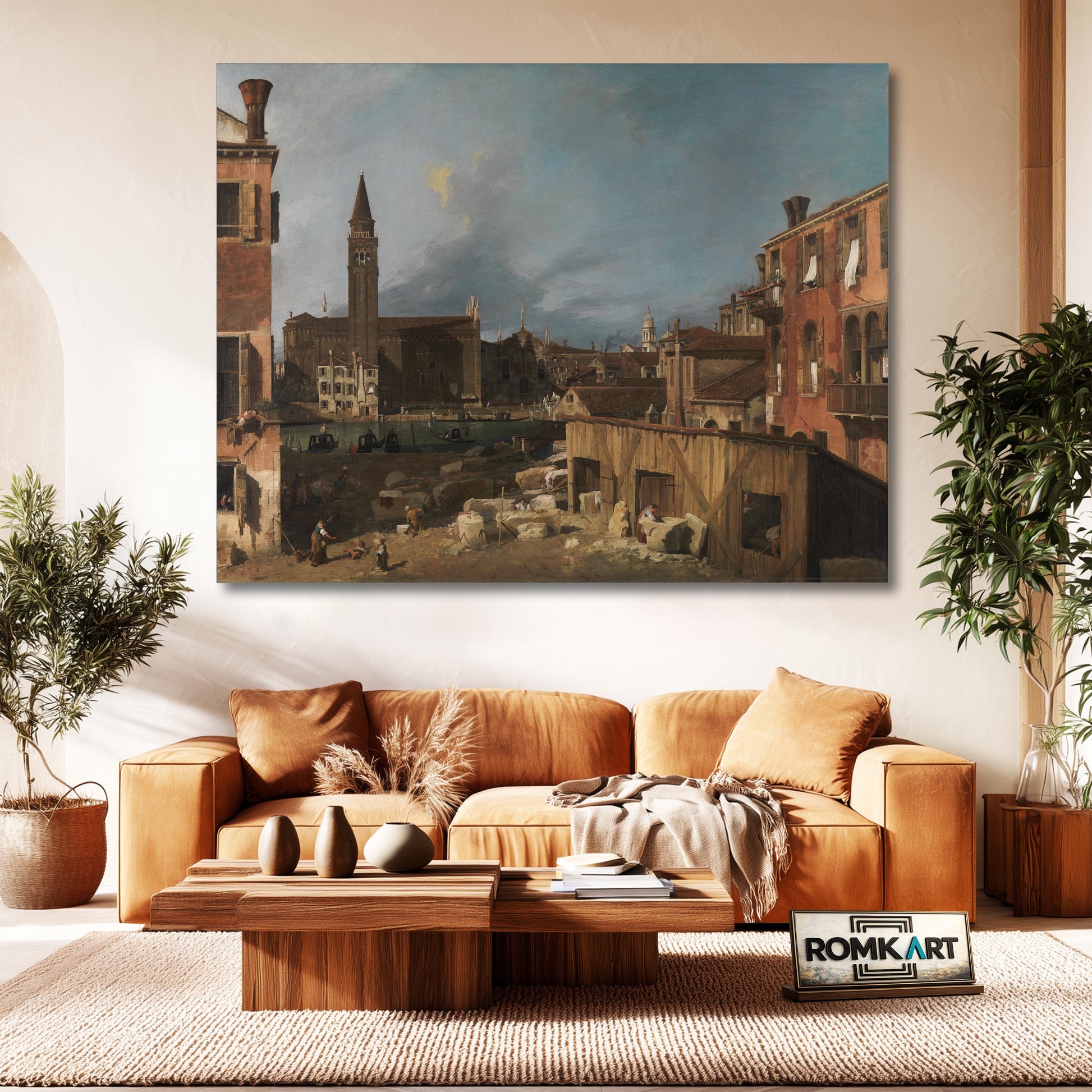 The Stonemason's Yard 1725 – Reproduction