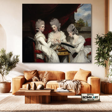 Sir Joshua Reynolds The Ladies Waldegrave 1780 – Reproduction